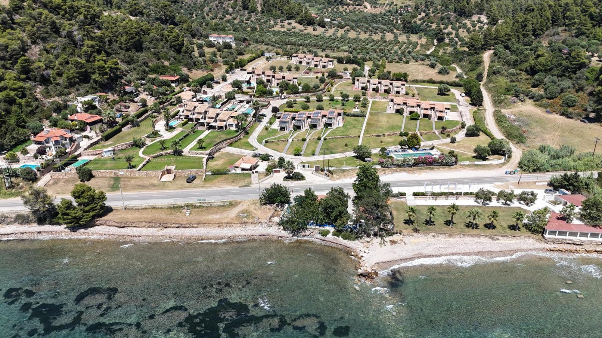 Stigmes Villas & Suites Nea Skioni Exterior foto